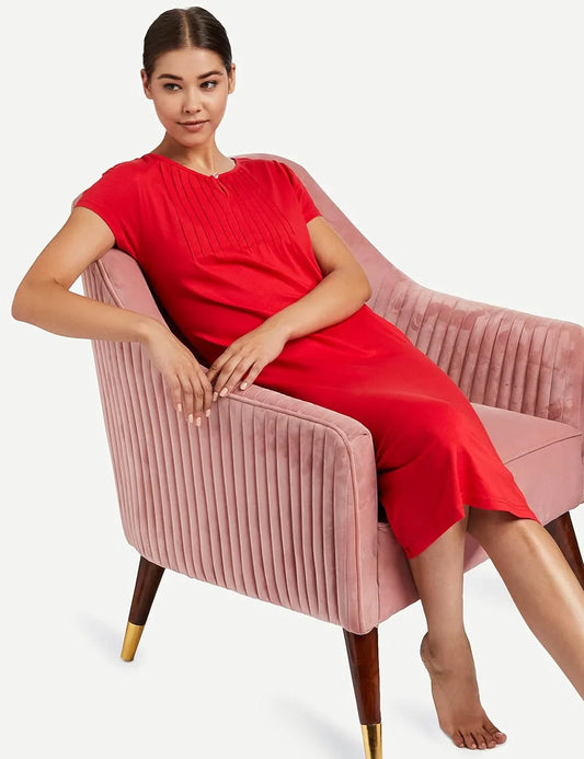 Women's Cotton Knee Length Night Gown